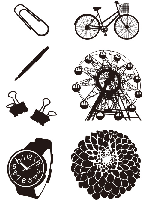 オリジナルゴム印（デザインゴム印）印面内容