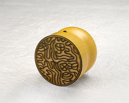 薩摩本柘で作成した印鑑としての三宝印